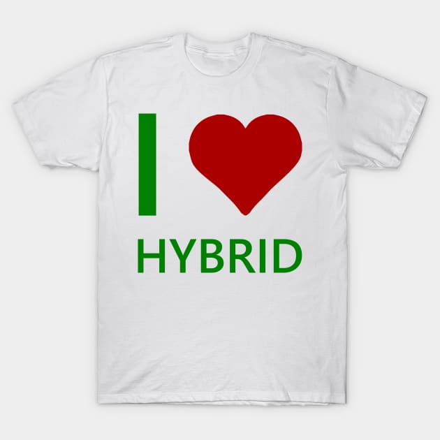 hybrid and electric cars T-Shirt by Karpatenwilli